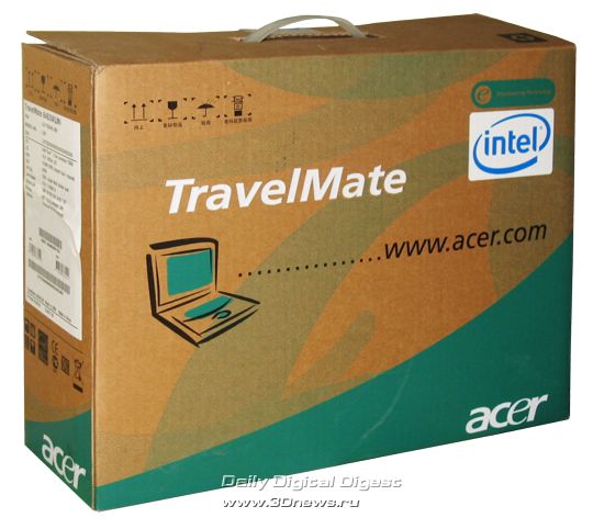 Упаковка Acer TravelMate 6460