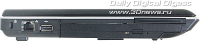 Fujitsu-Siemens Amilo Pro V3205. Вид слева