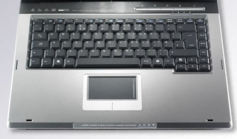 ASUS A6R. Клавиатура